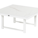 6x Tuintafel, Hartman, Dion Corner White 88×88 cm, Wit